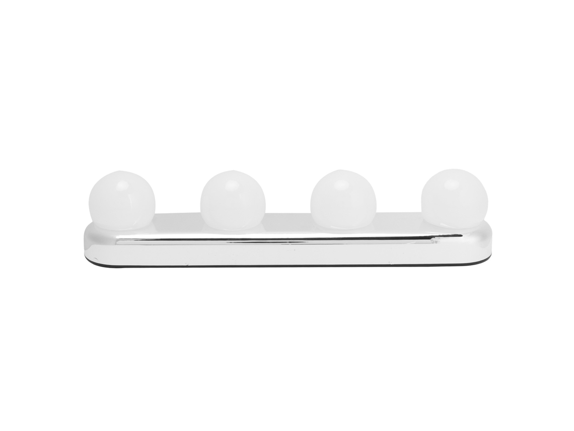 Kit Luz De Mesa Maquiagem 4led Lâmpada Para Espelho Worten