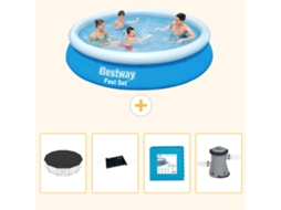 Bestway Piscina Bestway Fast Set Redonda - 366x76 Cm - 5-peças S99