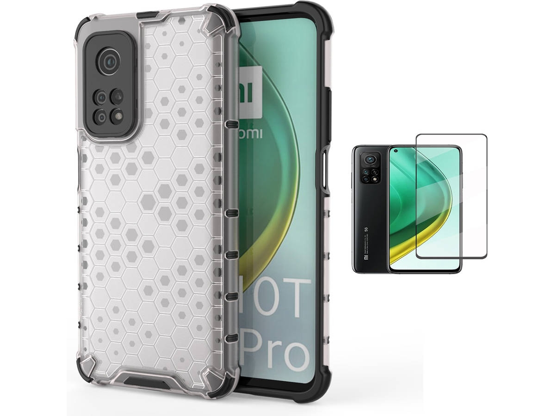 Kit Capa e Película Xiaomi Mi 10T Full Cover Rumble