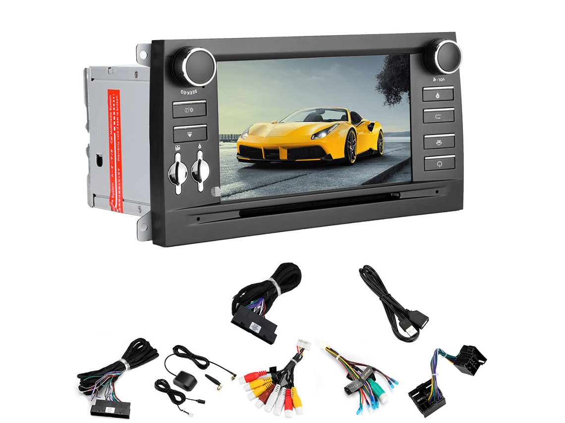 Stereo de Carro com Navegação Gps e Rádio Wifi
