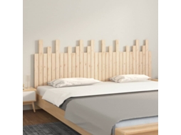 Cabecero de pared 204x3x80 cm Madera maciza de pino