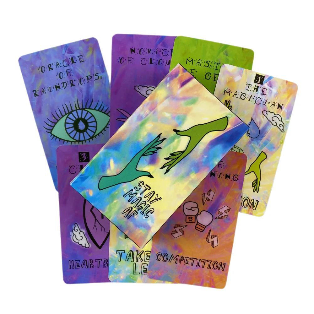 O Novíssimo Jogo De Cartas Prism Tarot Em Versão Completa, Incluindo Um Guia E O Jogo De Tabuleiro.
