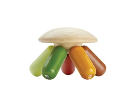 Brinquedo de Madeira PLAN TOYS, THE GREEN COMPANYFlexi Jellyfish (Idade Mínima Recomendada: 1 ano)