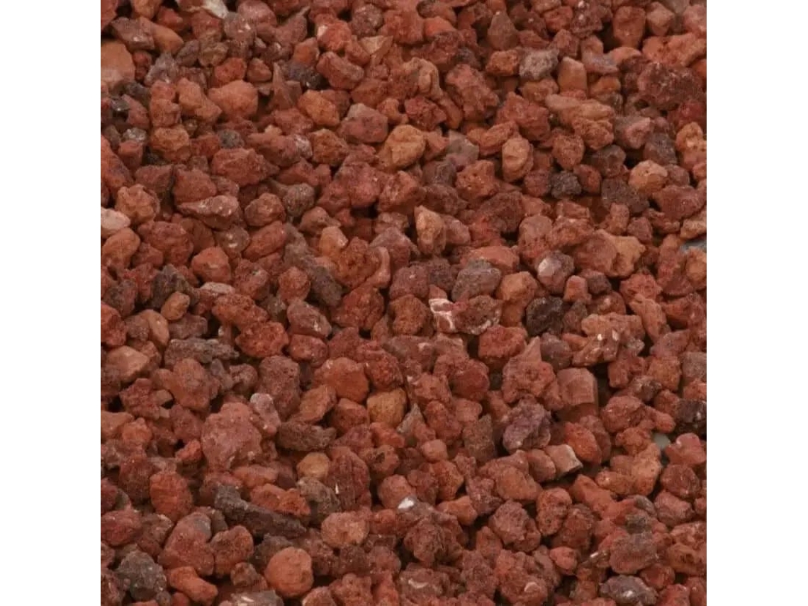 Brita Vulcânico Vermelho Big Bag 1.000 L. | 1 M³ / 5 10 Mm Canteras El Cerro
