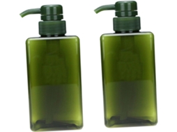 De 2 Frascos Transparentes Com Bomba Dosadora Para Viagem, Ideais Para Shampoo E Loções Cosméticas.