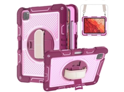 Capa de silicone com rotação de 360 graus e contraste de cores para tablet Webake