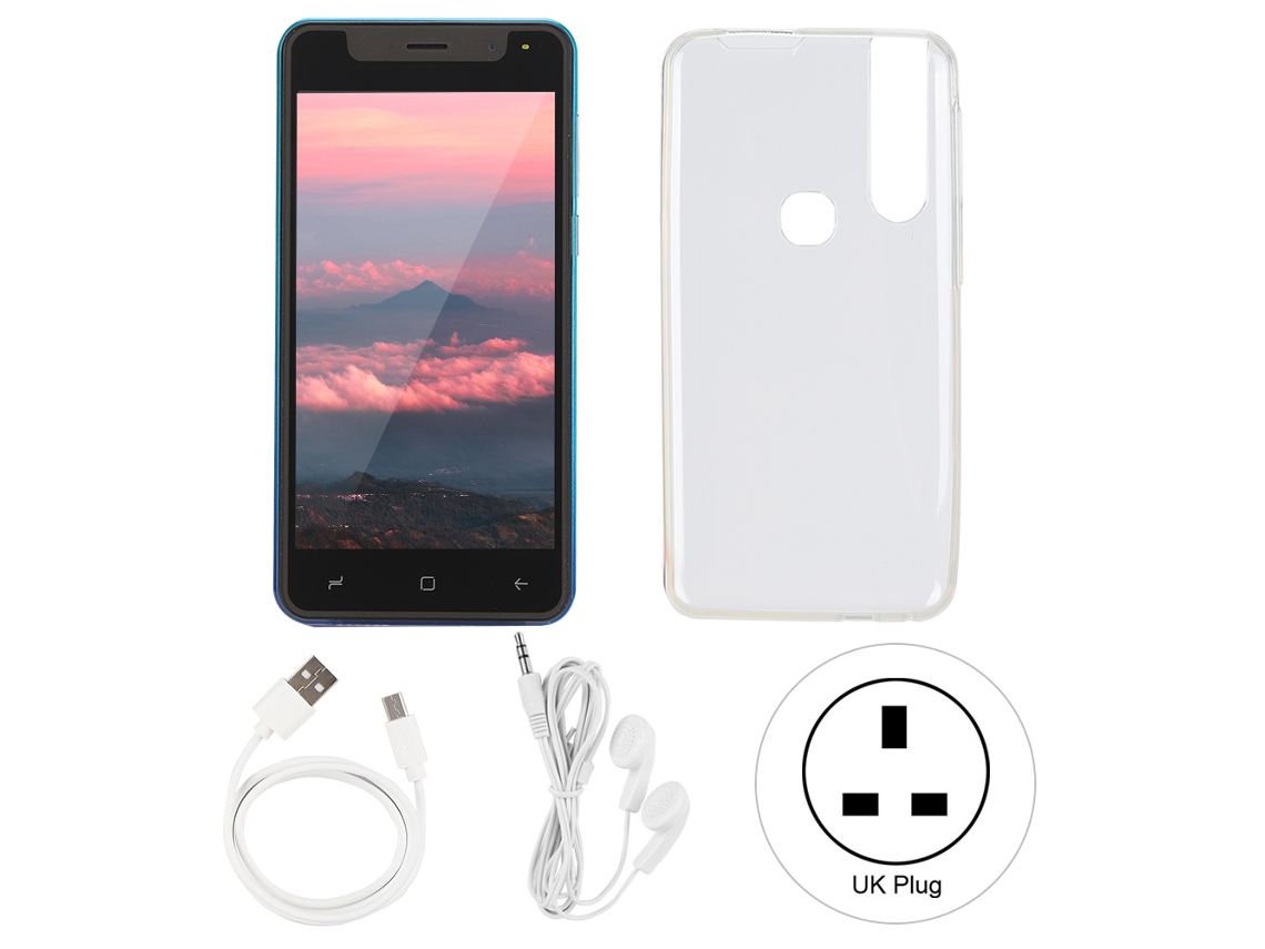 Smartphone Laxiscreed Com Ecrã De 5.0 Polegadas, 4gb Ram, 64gb Armazenamento E Dual Sim