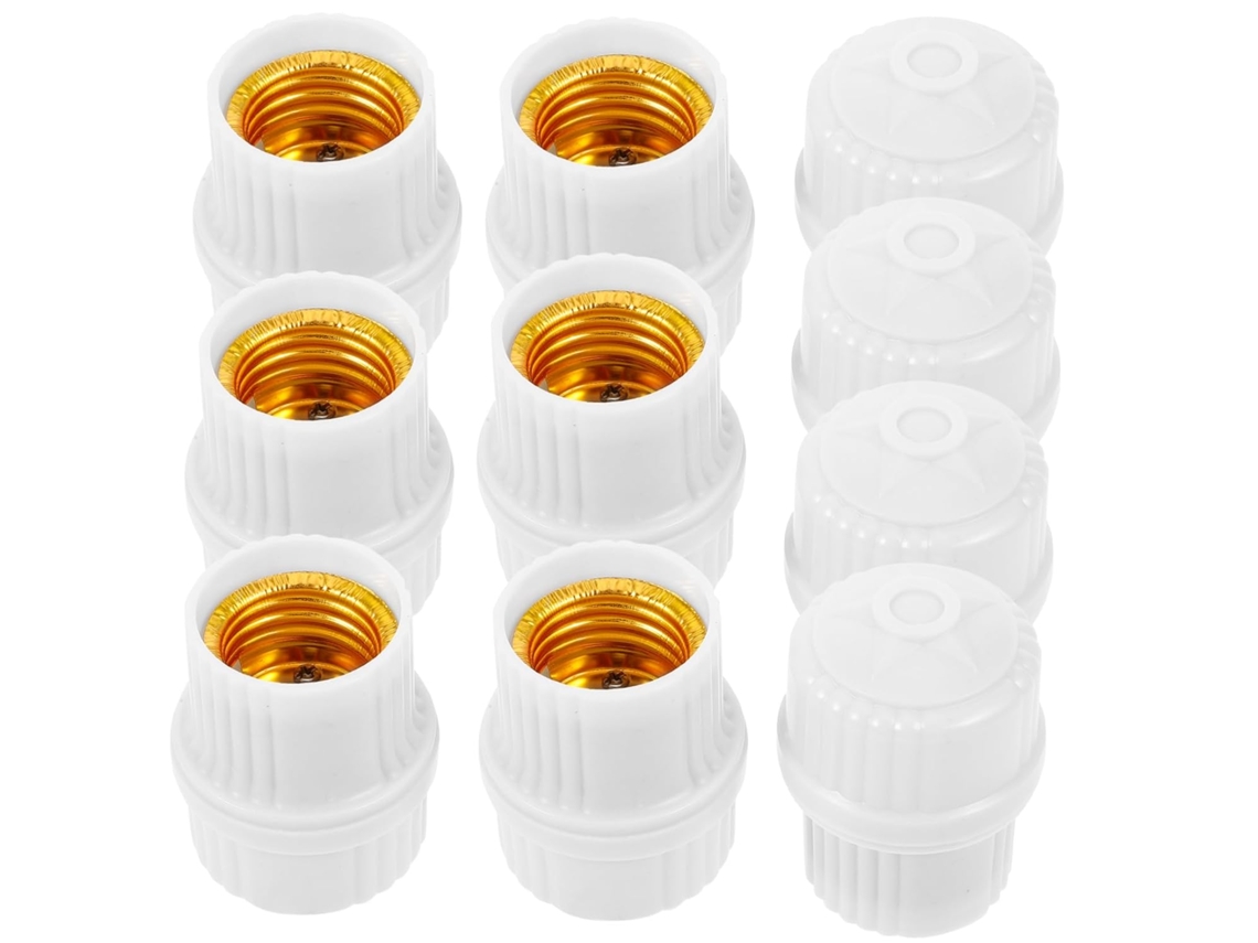 Soquetes Impermeáveis Lâmpadas Para E27 Luminárias.