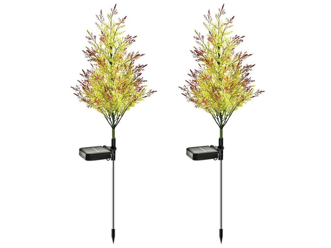 Peças De Luzes Solares De Jardim, Árvore De Natal, Quintal Ao Ar Livre, Pátio, Gramado, Decoração SUNNY SPACES
