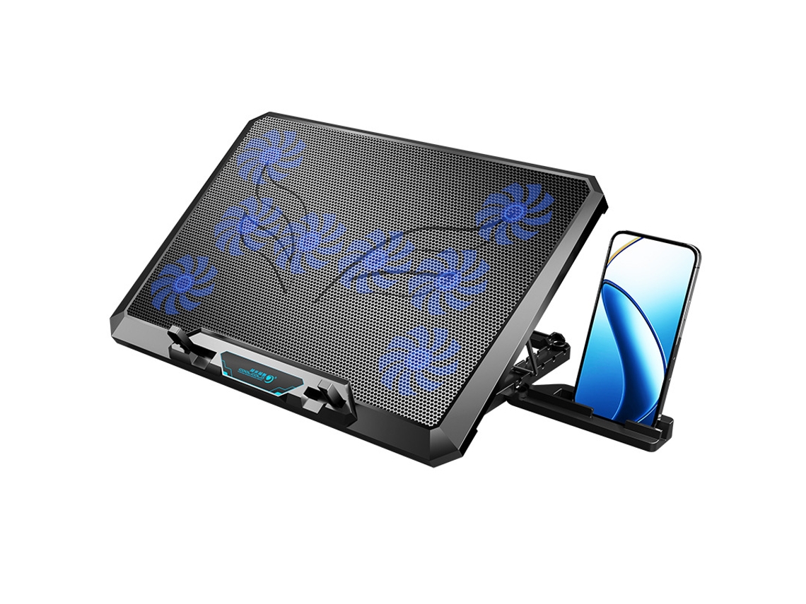 Suporte Cooler Gaming Ajustável Para 12 A 17 Polegadas Computador Versão Com Ajuste De Velocidade F12l-5v