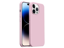 Capa De Silicone Líquido Ultra Fina Para Iphone 14 Pro Max - Cobertura Total - Magsafe