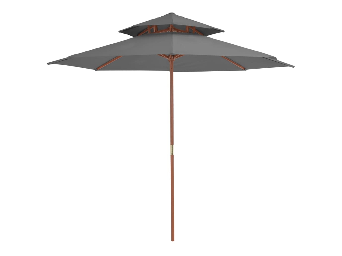 Guarda sol VIDAXL Anthracite (270 cm)