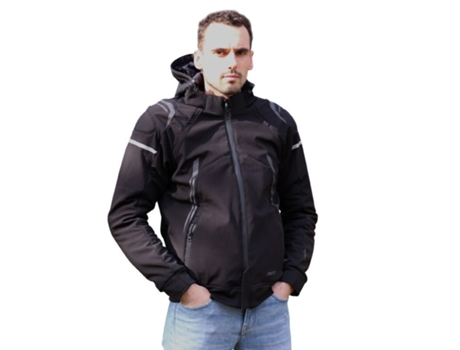 Hoodie de Unissexo ADX Amovível Protectores Placa Traseira Nf Aprovado Prateado (M)