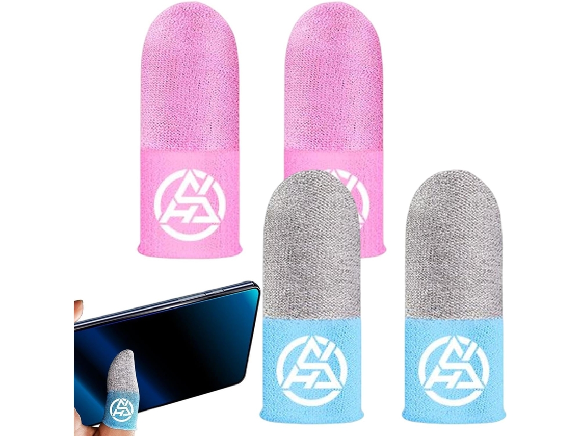 Lurelia Luvas Gaming Para Ecrã Tátil Tecido Respirável, Antiderrapante, Antitranspirante, Sensível Ao Toque, Condutor, E Ecrãs Táteis