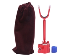 Suporte para Vara de Pesca Alumínio Antiderrapante Vermelho