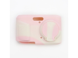 Capa para Kodak Pixprofz45 Capa de Silicone para Câmera CUICH (rosa Acinzentado)