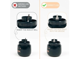 Dispositivo De Cuidados Faciais 3 Em 1 Design De Golfinho Para Reafirmação De Rugas Tratamento De Pescoço Olhos E Rosto Com Massagem Yizhood