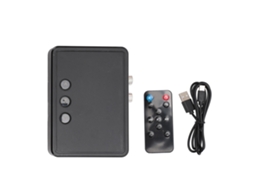 Receptor Bluetooth 5.0 Com Nfc Adaptador De Som Sem Fio Estéreo Portas Usb Rca Aux Para Carro Fones Tv Pc