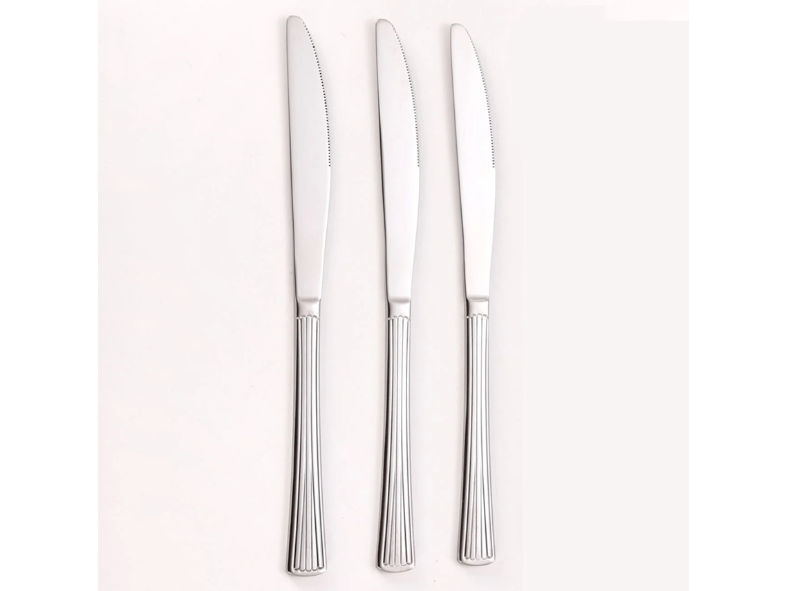 Massagens De Aço Inoxidável "linear" De 23 Cm 3 Unidades