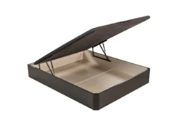 Sommier com Arrumação WHAT THE SLEEP Storage Bed - 80x190cm (31 Cm de Altura - Preto)