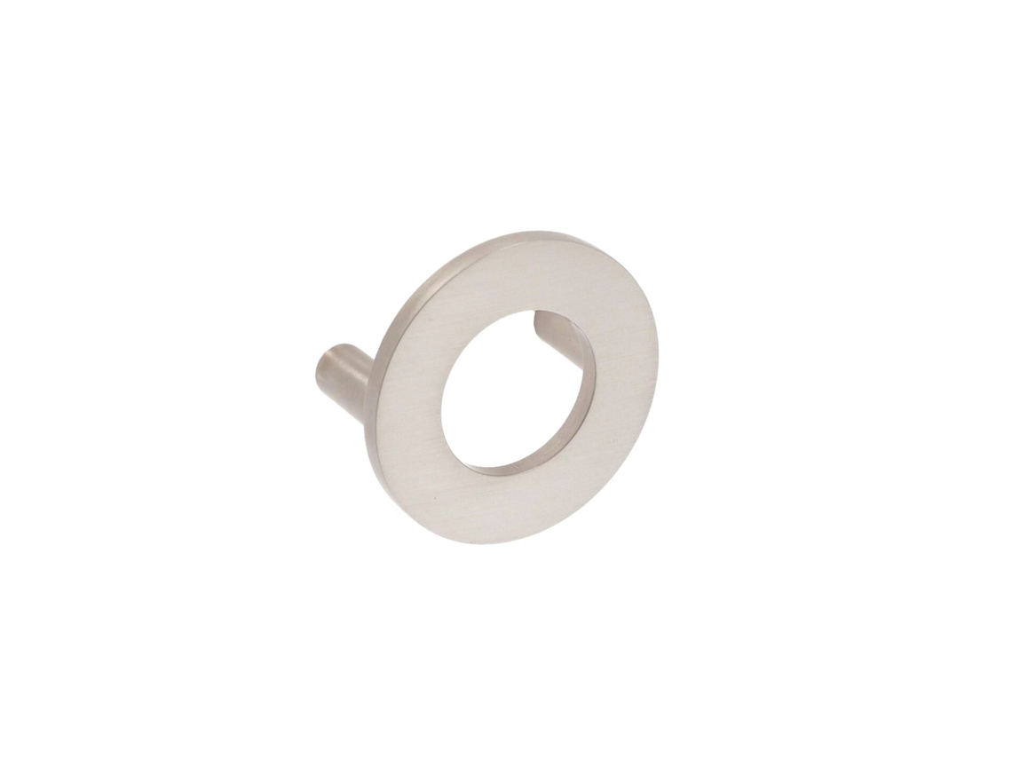 Conjunto de 6 Puxadores em Zamac com 40mm de centro, níquel acetinado HARDWAREXCHANGE