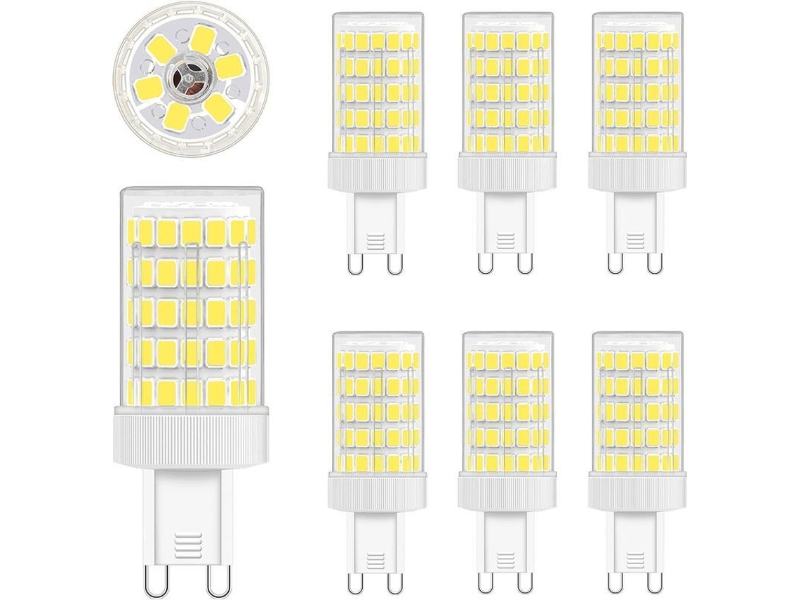 Lâmpada LED G9 Branco Frio 10W 6000K 900lm Sem Dimmer Pack de 6 Nova Line