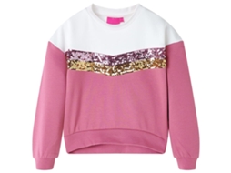 Sweatshirt Para Criança Cor Framboesa 128