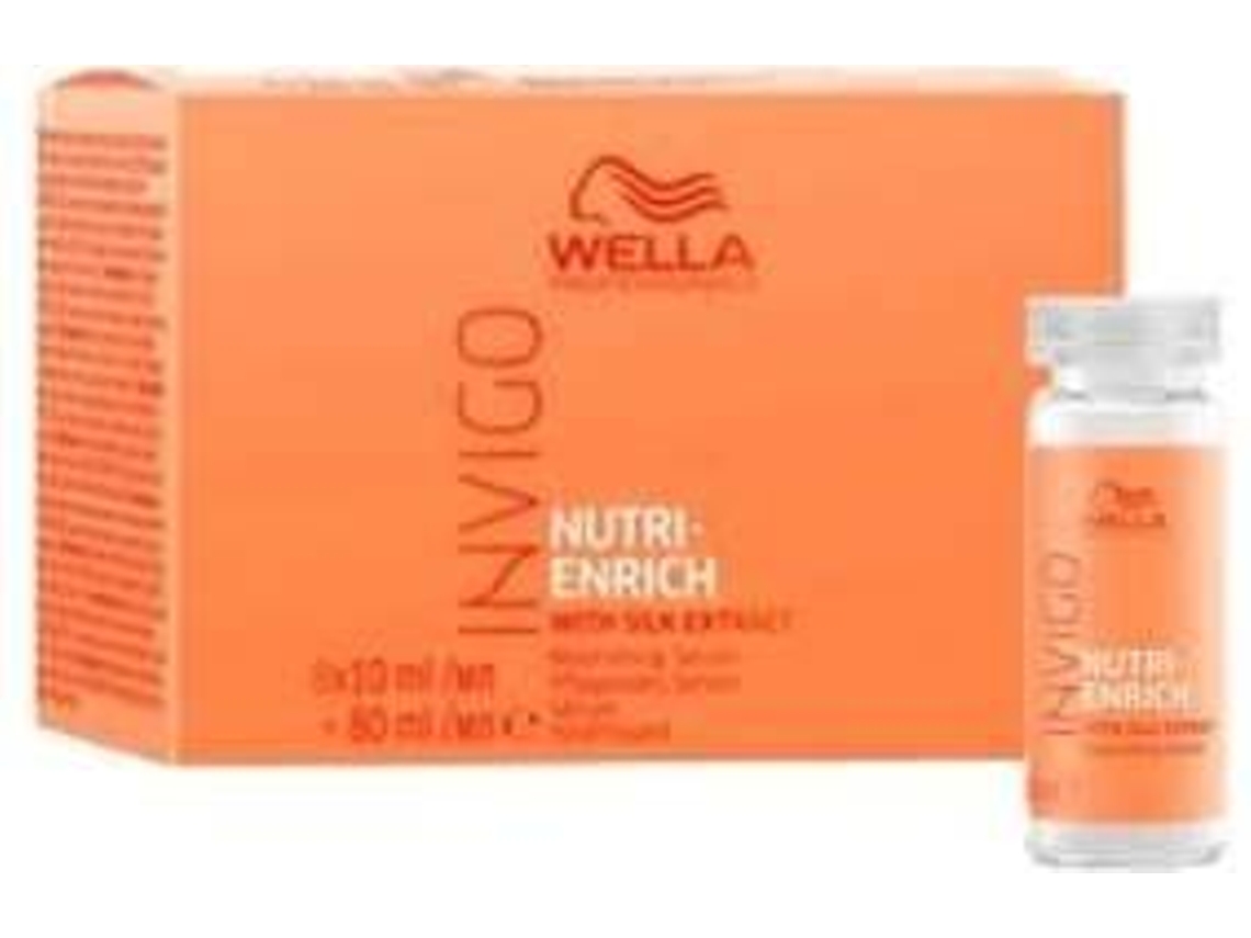 Loção para o Cabelo WELLA Invigo Nutri-Enrich (8 x 10 ml)