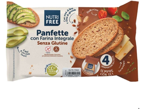 Pão Integral Fatiado Sem Glúten NUTRIFREE