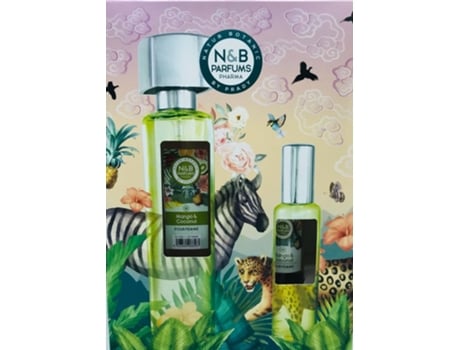 Coffret Natal Nb Perfume Mulher Mango E Coconut Nº63 R8 150ml 50ml Natur Botanic By Prady
