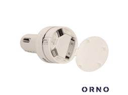 Adaptador Isqueiro Usb a/microusb/lightning 8p ORNO