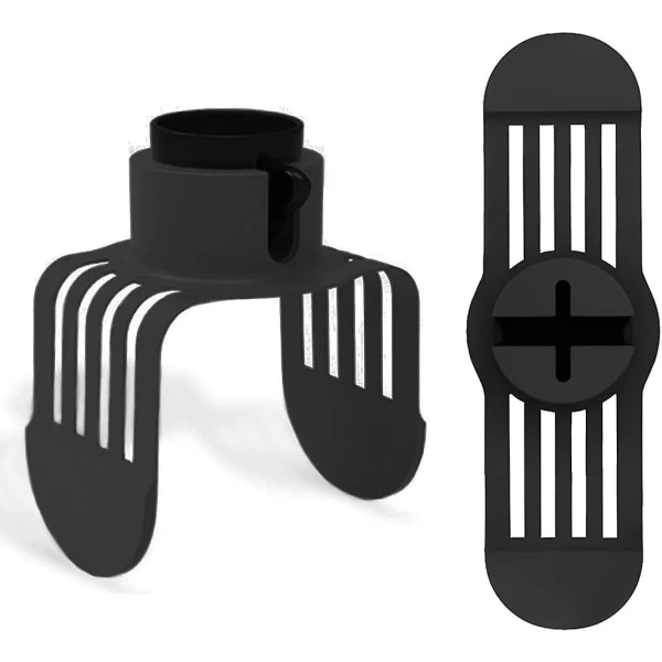 Suporte Para Copos De Silicone De Qualidade Alimentar À Prova De Derramamento Para Sofá, Preto