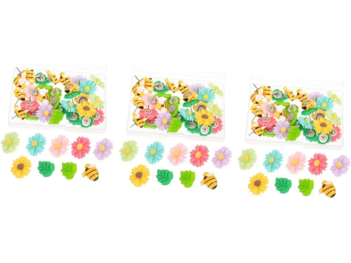 Villcase Conjunto De 90 Tachinhas Desenho Animado Para Decoração