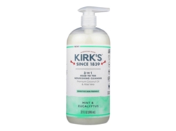 Kirk's Natural - Sabonete Facial 3 Em 1 Com Hortelã E Eucalipto - 1 Unidade - 946 Ml