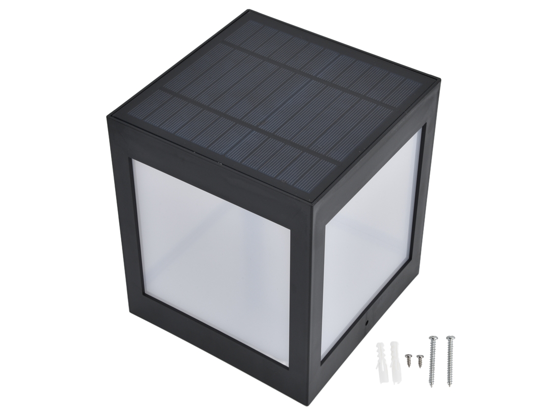 Lâmpada de Pilar Solar Led Ip65 Luz Quente para Jardim