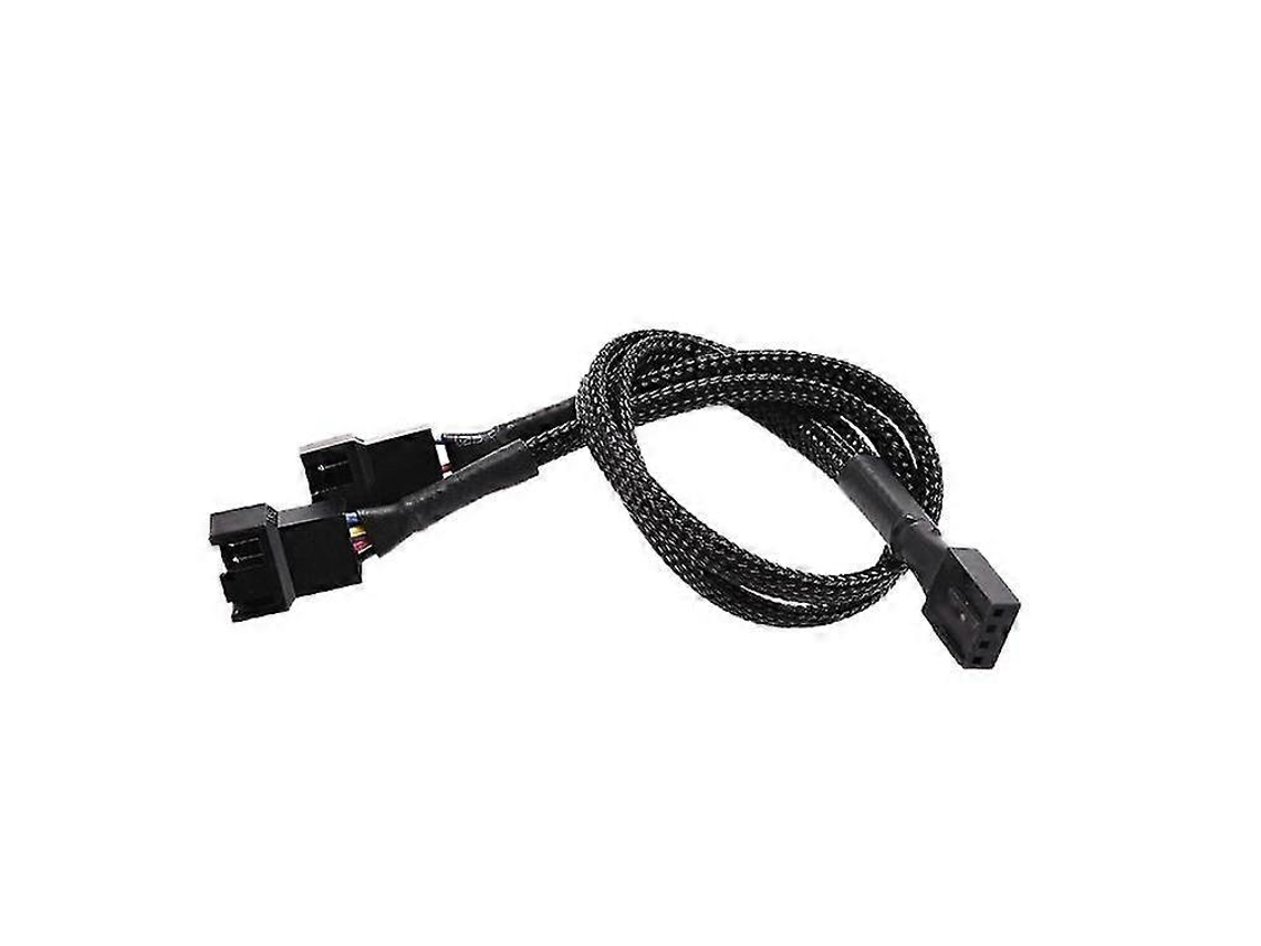 Cabo Divisor De Energia Para Ventoinhas De Gabinete De Computador Com 4 Pinos Pwm Para Pwm Duplo Hfmqv Aquaforge