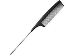 Pente De Cabelo, Pente De Fibra De Carbono Para Corte De Cabelo Profissional Para Salão De Beleza Brilvibera (preto, 1 Peça)