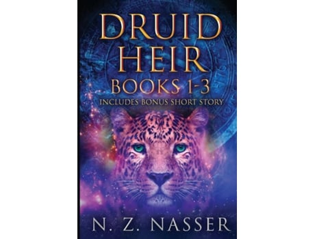 Livro Druid Heir Books 1 - 3 Plus Short Story De N Z Nasser (inglês)