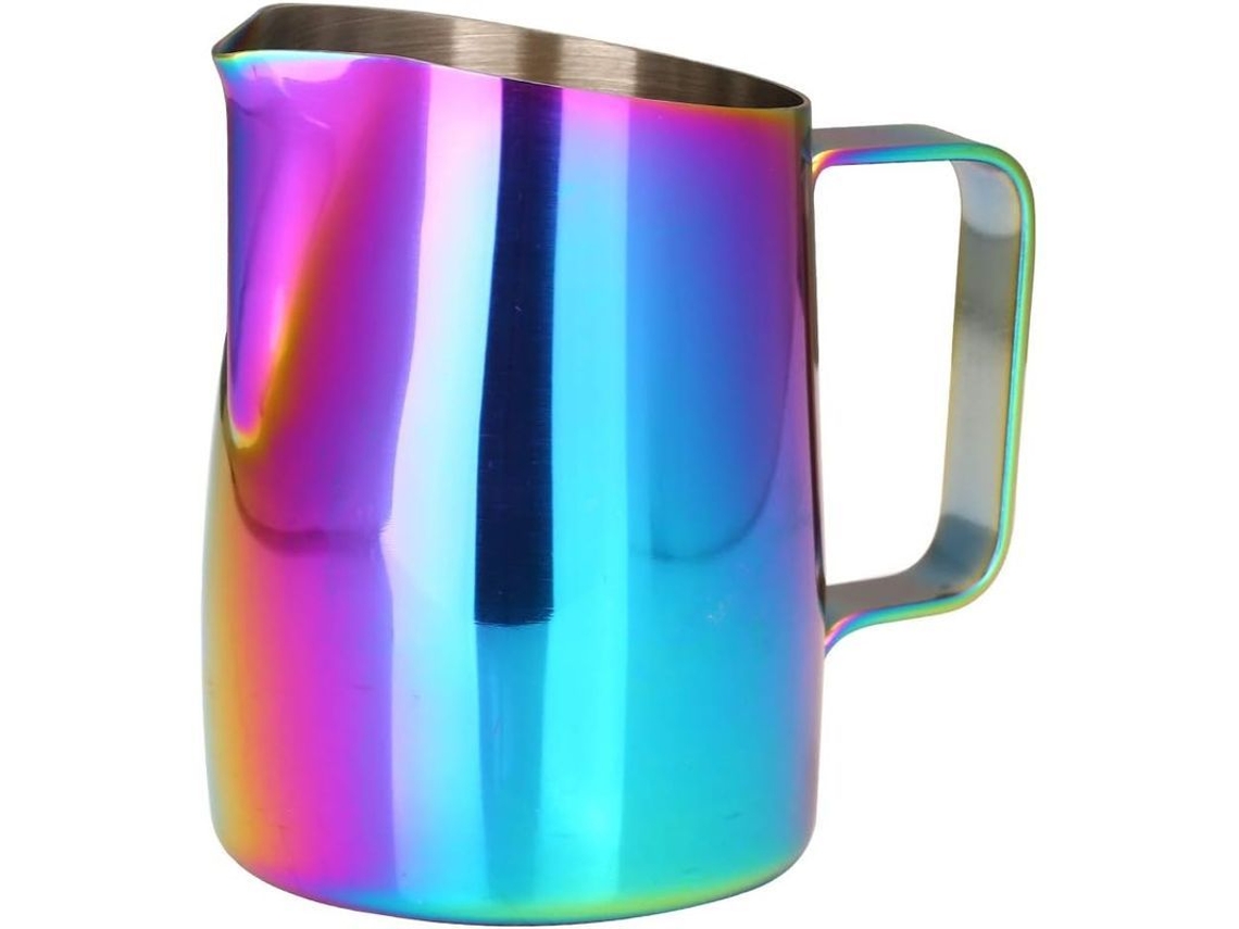Batidor de leite de aço inox 304 para café espresso 420ml Marca