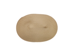 Tapete De Mesa Pp Tecido Bege (impermeável, Durável)