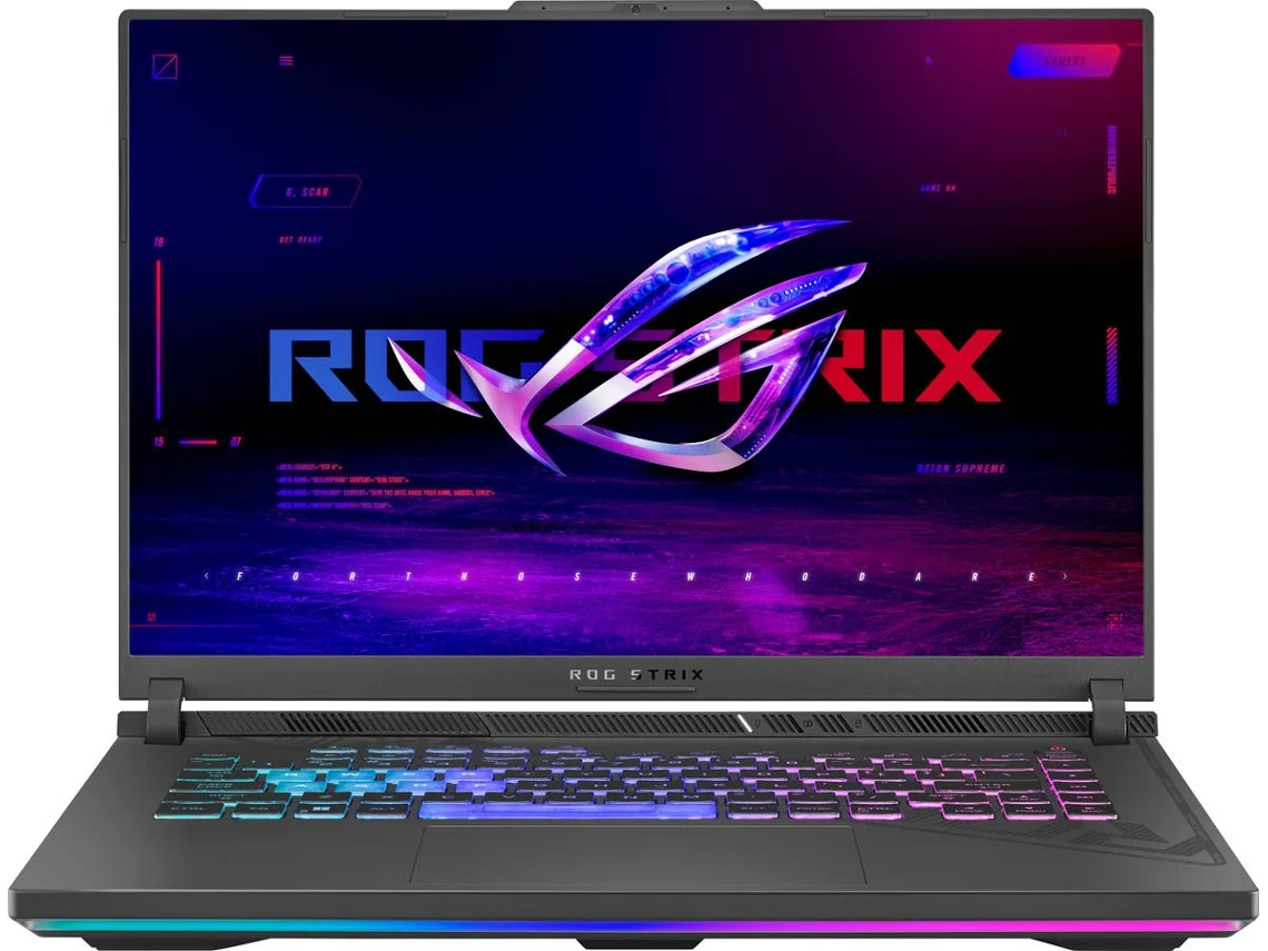 Portátil Gaming ASUS ROG Strix G614JV-73A46CB1 (Intel Core i7-13650HX - NVIDIA GeForce RTX 4060 - RAM: 16 GB - 512 GB SSD - 16'')