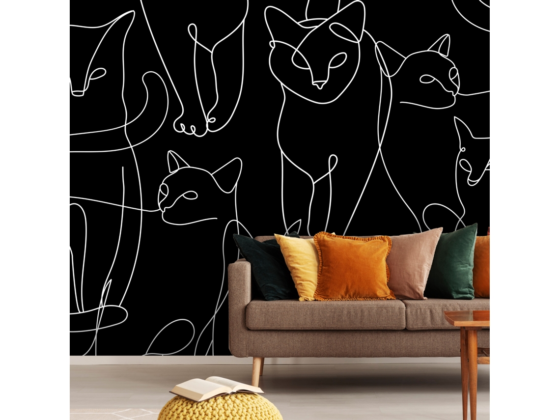 Papel de Parede ARTGEIST Cat Habits - First Variant (441x315)