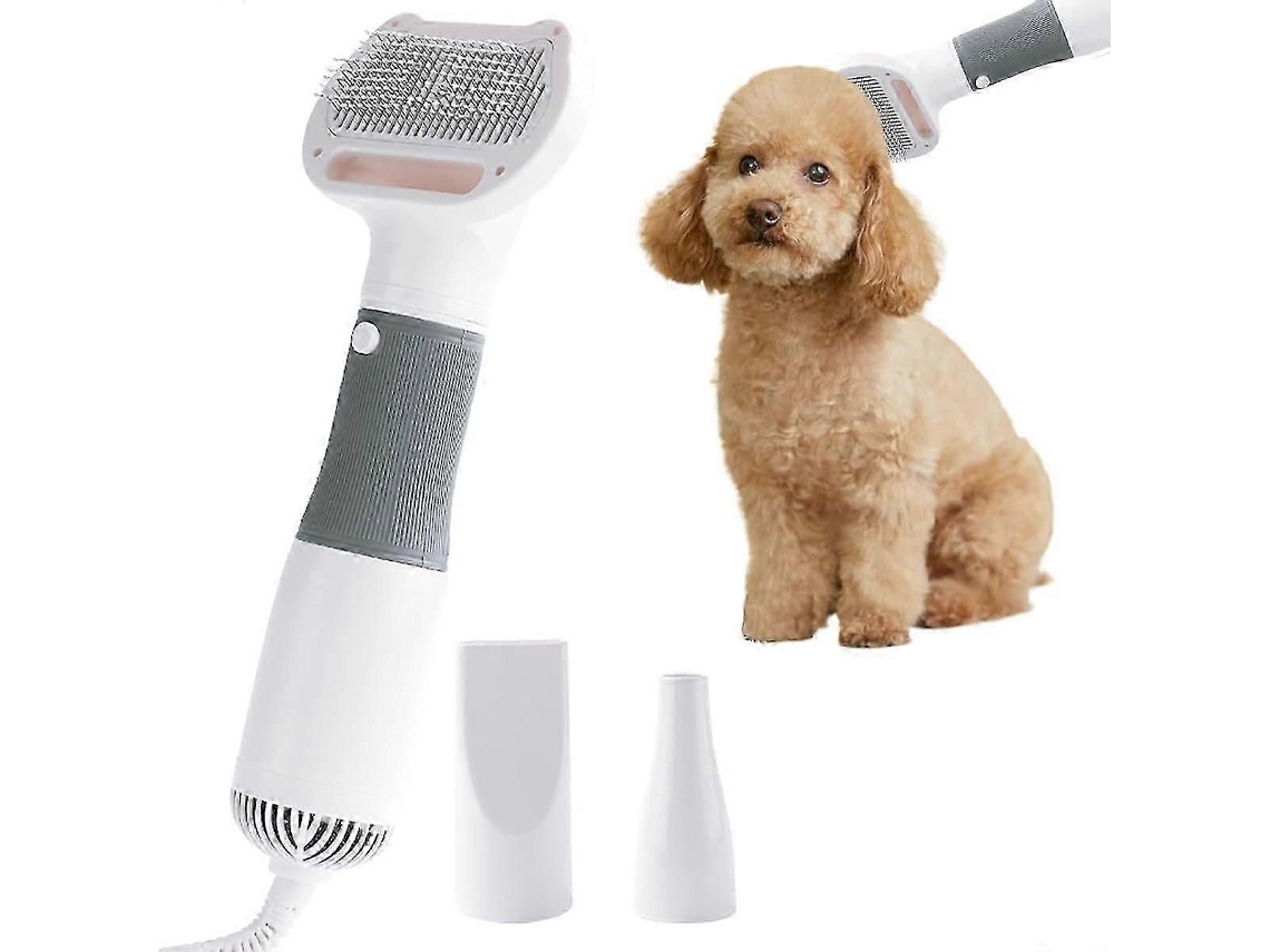 Secador de Pelos para Animais de Estimação 2 em 1 com Escova, Pawdise, Portátil e Silencioso, com Escova Removível. TAISHENGDA