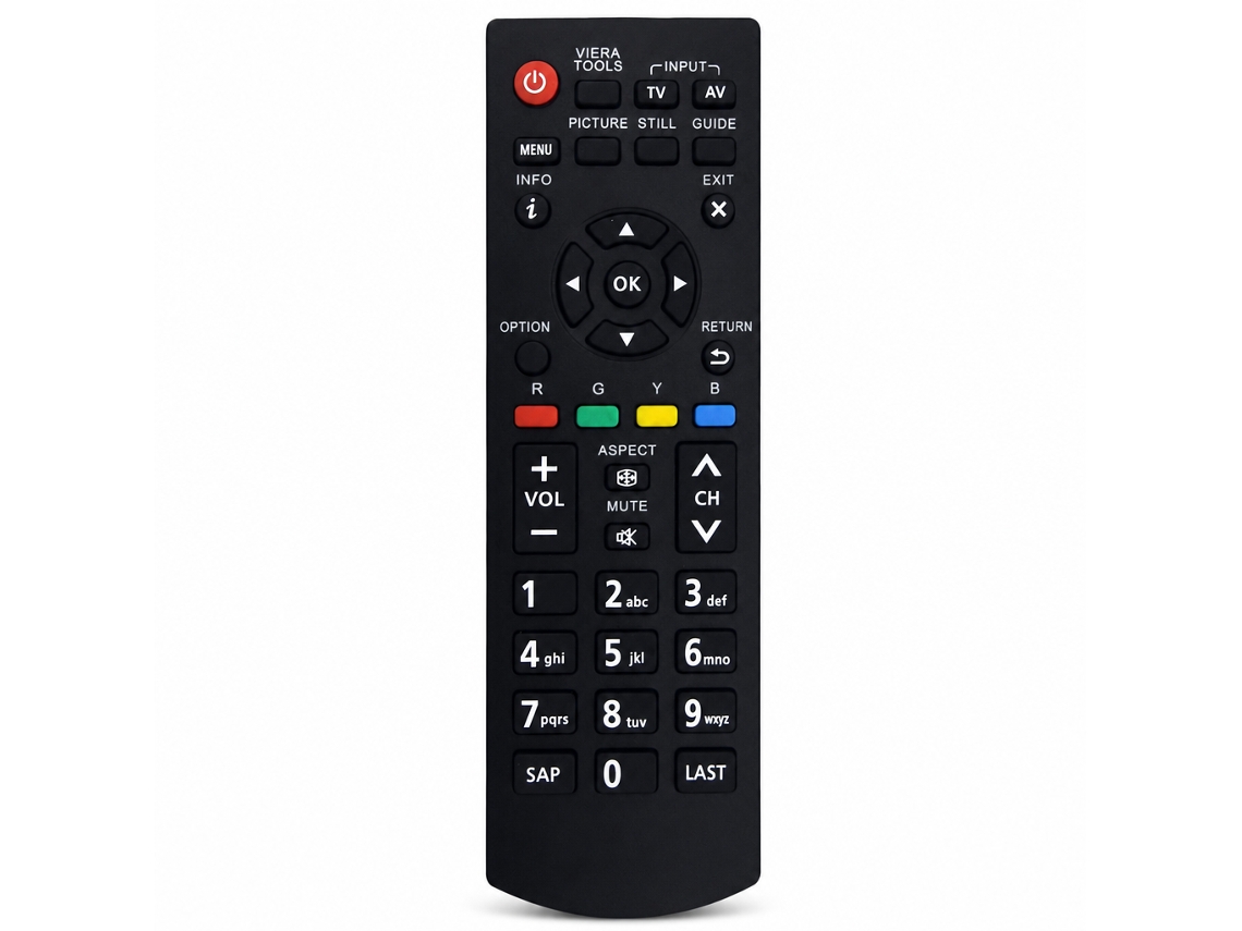 Comando À Distância Para Tv Compatível Com Panasonic Viera N2qayb000822