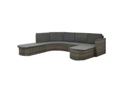 Garden Sofa, Garden Sofas Vidaxl Cinzeto Rattan / Vime (n/a)
