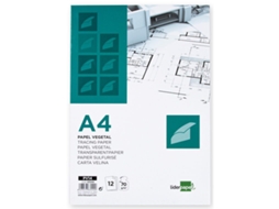Papel Vegetal LIDERPAPEL A4 70g - M2 em Envelope 12 Folhas