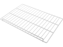 Divisória Organizadora Comercial De Arame Ferro Para Freezer, Divisória De Prateleira Metal 43, 5x 30cm, Protetor