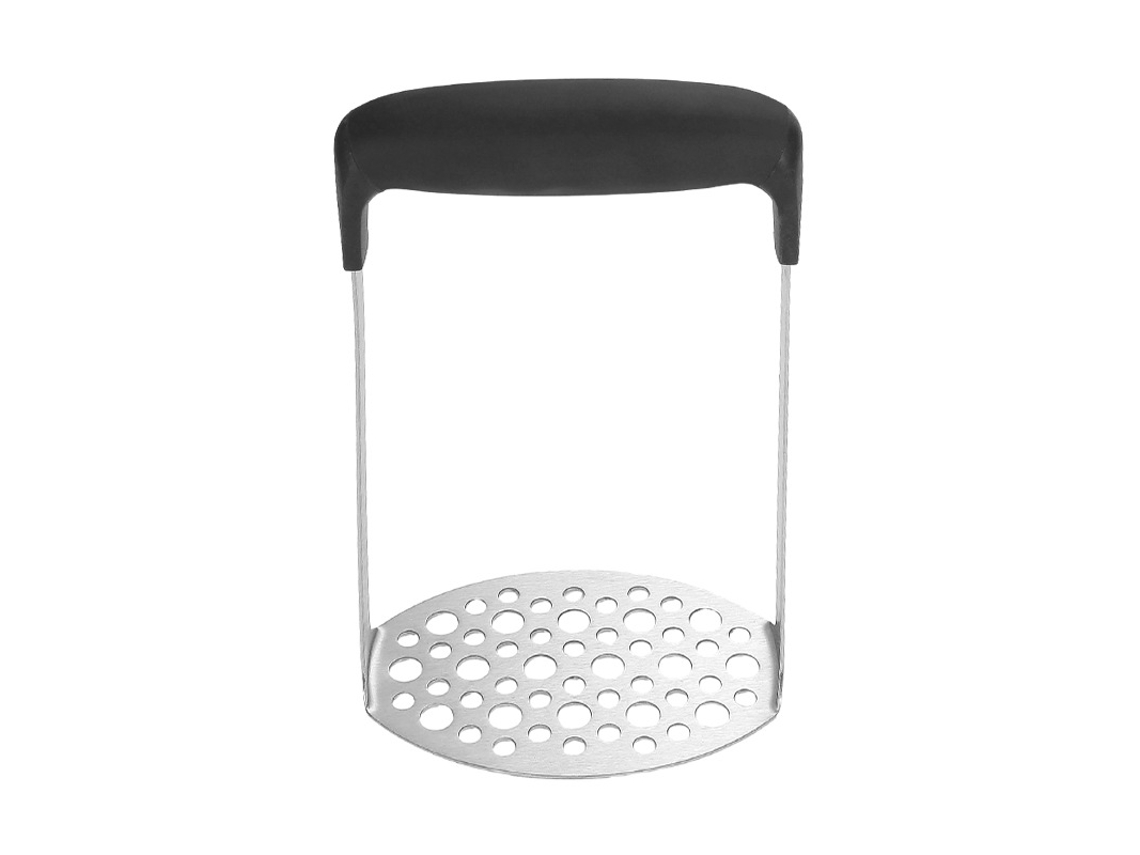 Pulverizador de Legumes Aco Inox Design Ergonômico, 12x7x17cm, Preto ZYBLSSBB