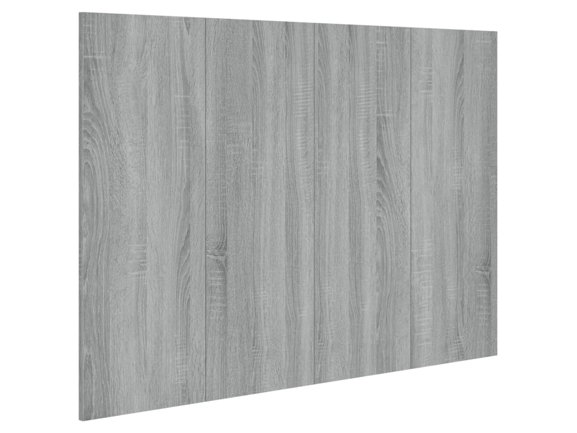 Cabeceira de Cama Derivados Madeira Cinzento Sonoma MAISON EXCLUSIVE 120x1,5x80 cm