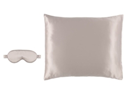 Conjunto de Fronha e Máscara de Dormir em Seda de Amoreira Genuína, Fanni K Home Stories AQUAFORGE